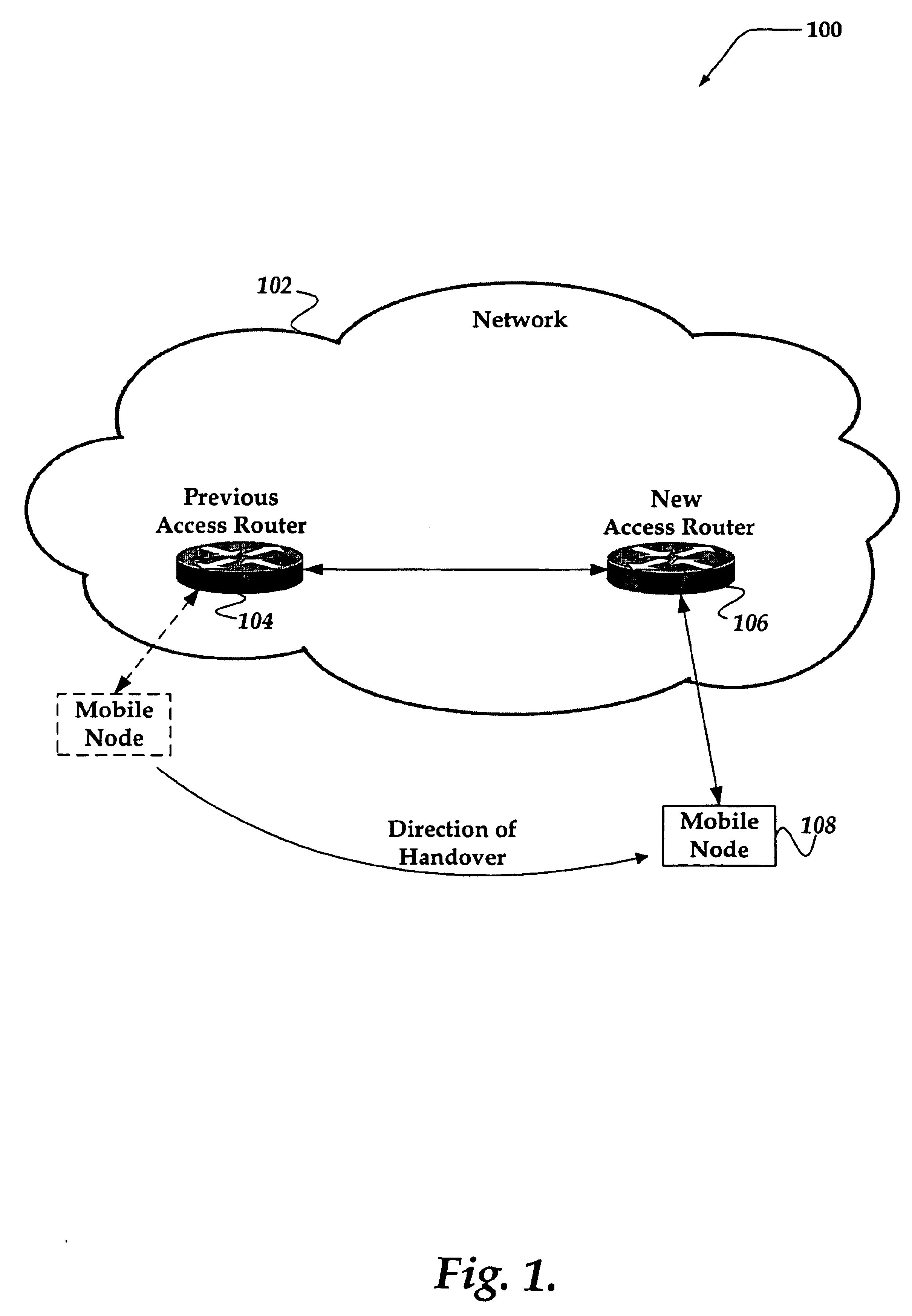 Method and system for fast IP connectivity in a mobile network