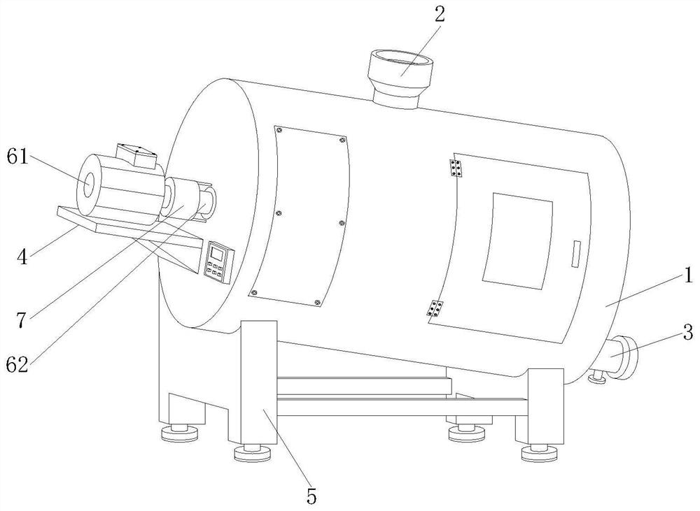 Preparation device and preparation method of steel fiber concrete pavement slab