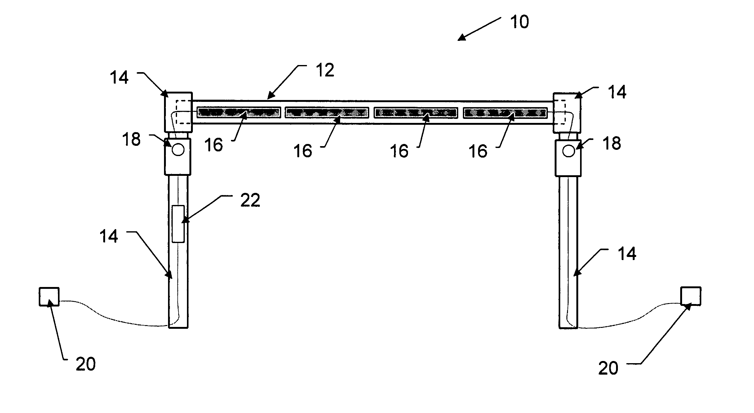 Proximity-triggered handrail cueing system with automatic attention capture