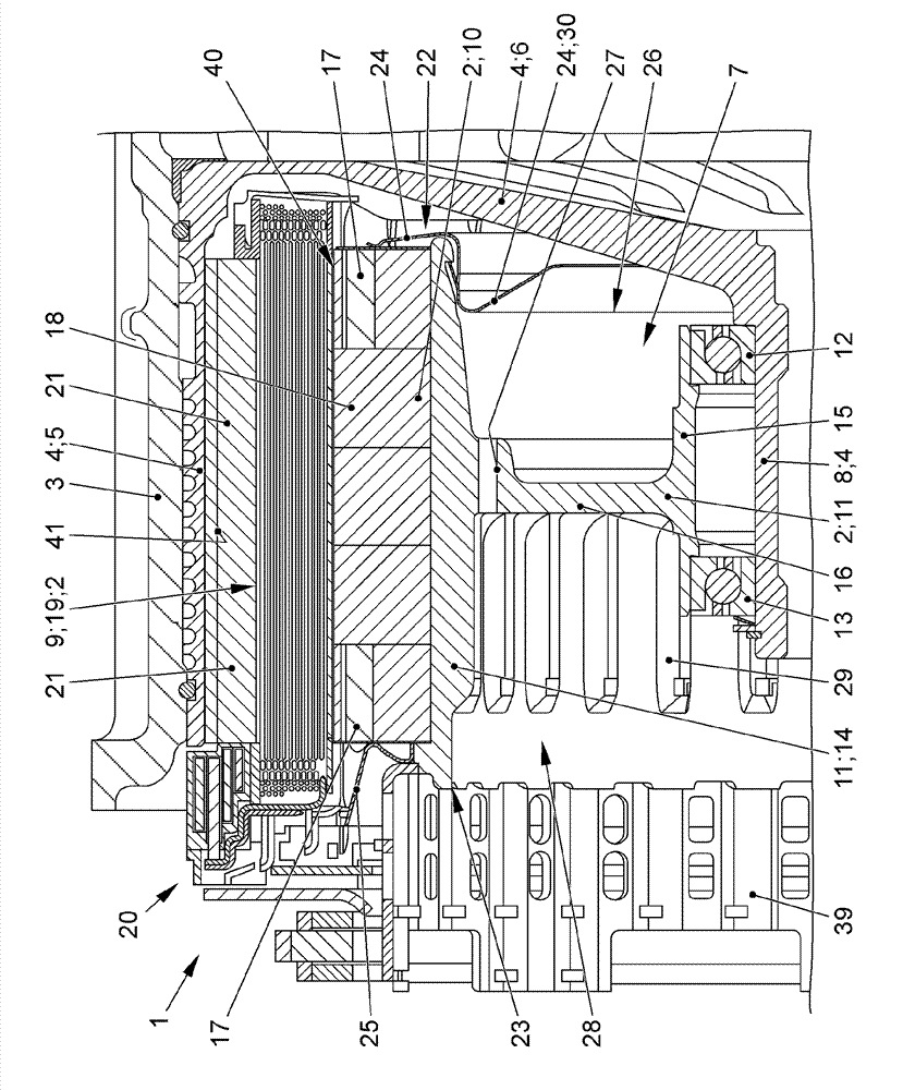 Hybrid Power Driving Module Possessing Motor