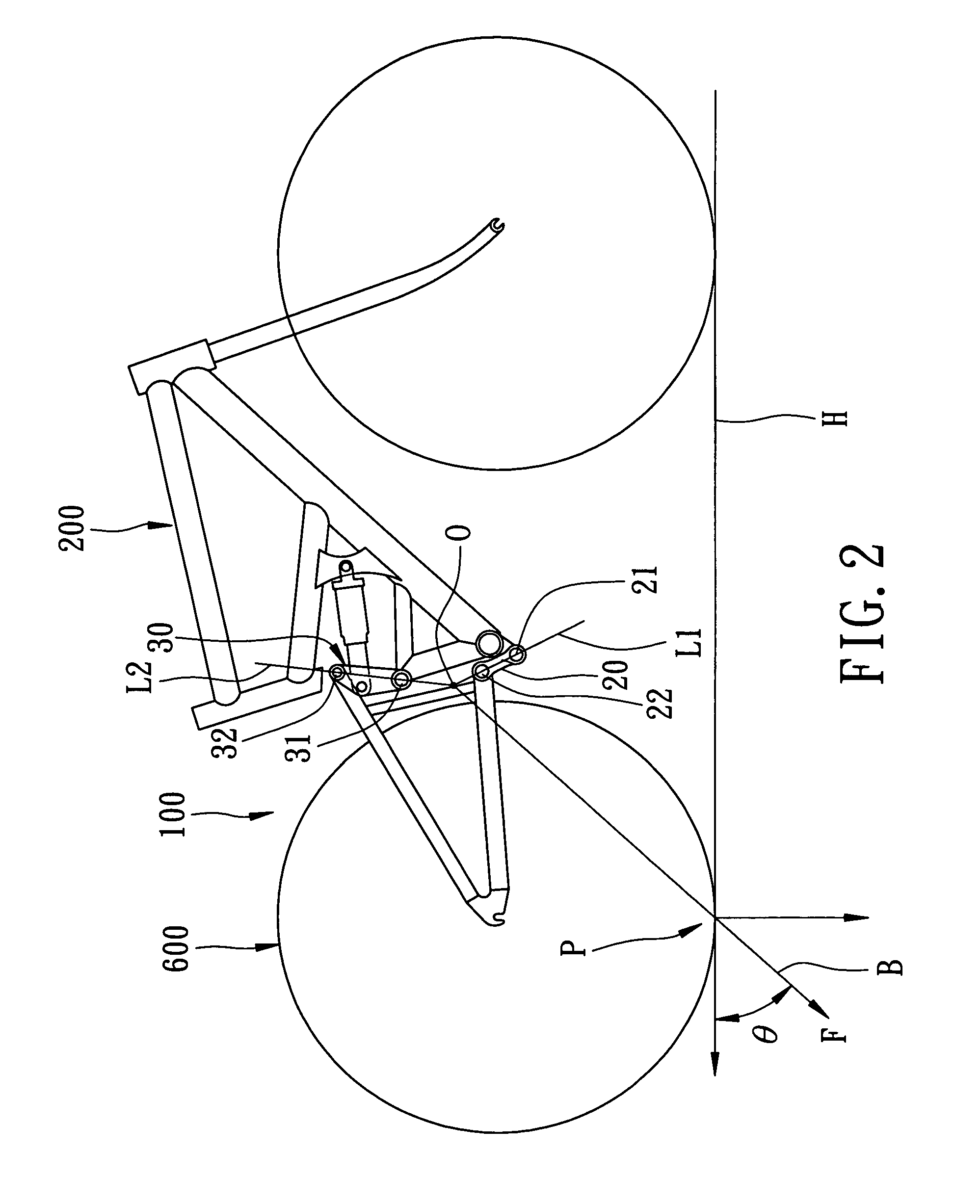 Bicycle rear suspension system