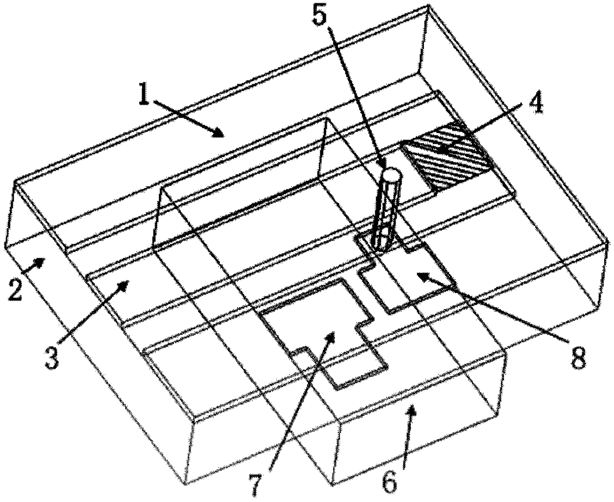 A package structure for optoelectronic integrated chip