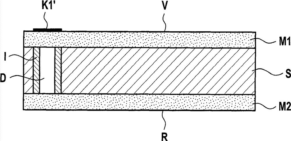 Micromechanical sensor arrangement, corresponding manufacturing method and application