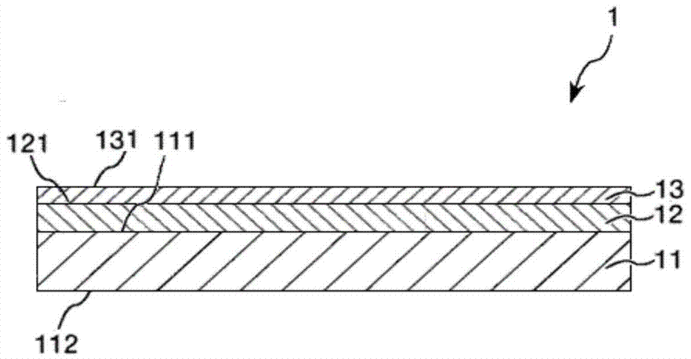 Release film for manufacturing printed circuit board and method for producing release film for manufacture of printed circuit board