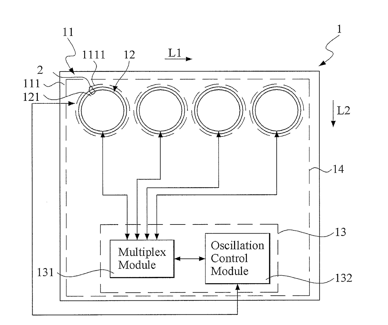 Touch system for preventing water influence