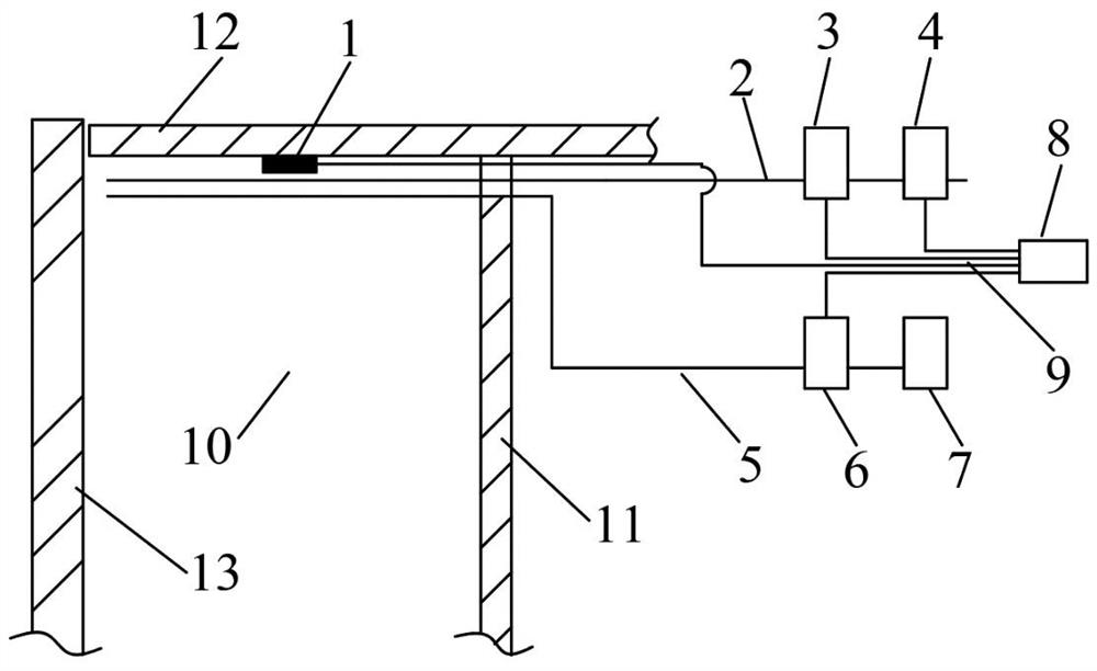 Device and method for improving supporting effect of excavation face of earth pressure balance type tunnel boring machine