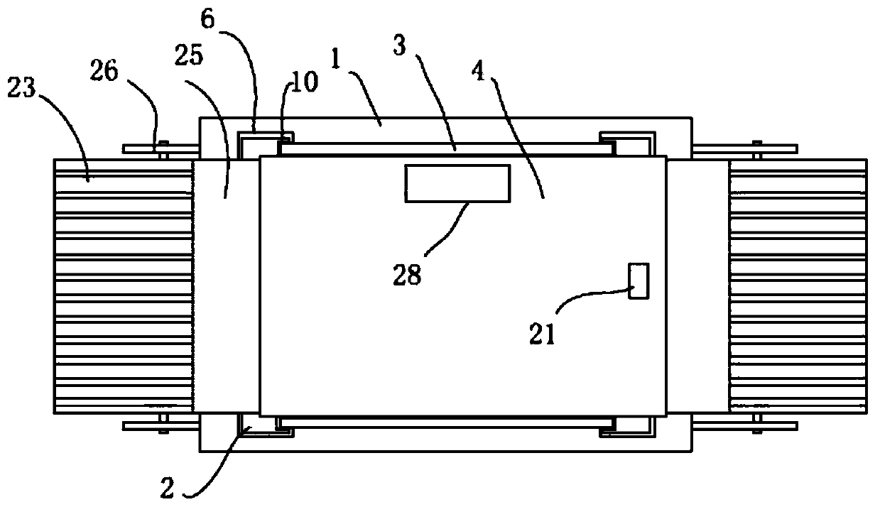 Power box convenient to disassemble and assemble