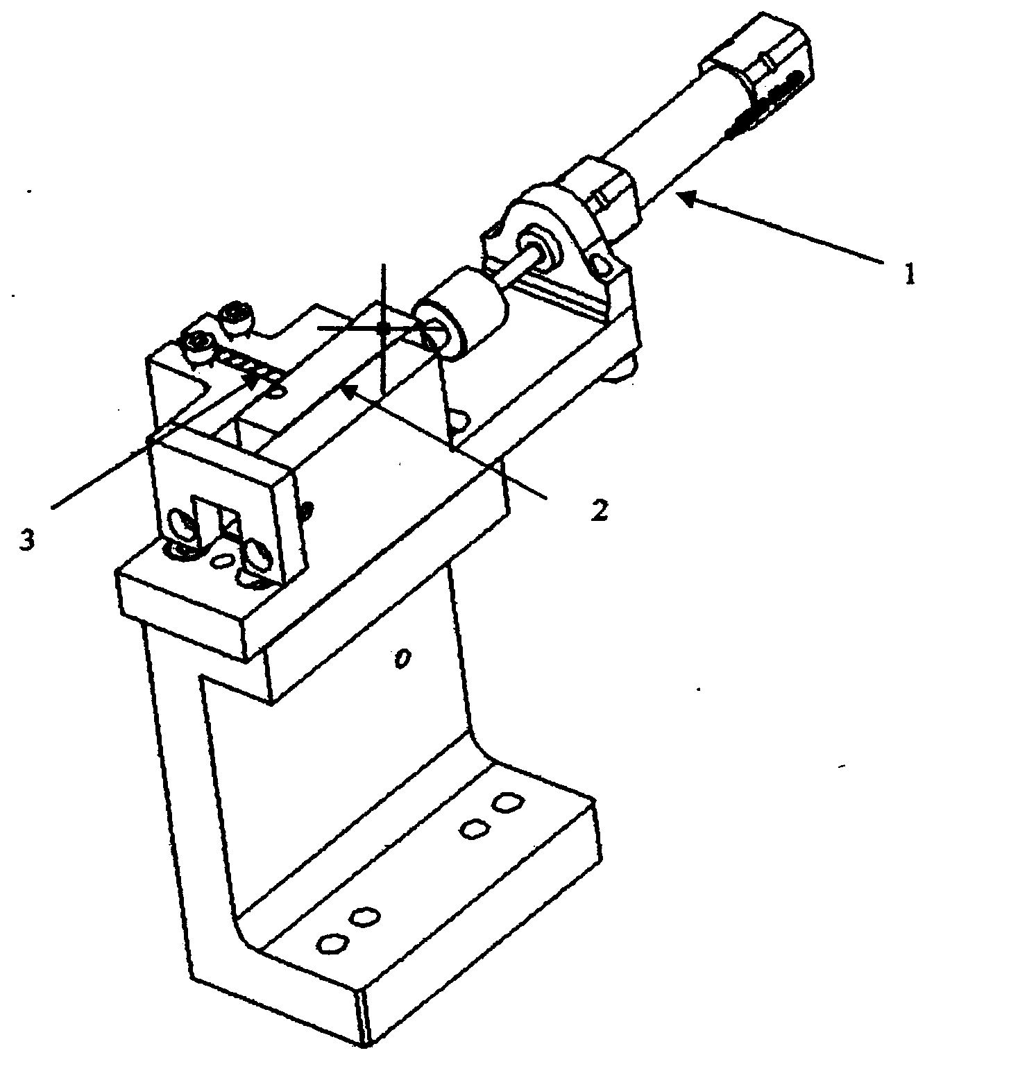 Silver taking point mechanism for automatic welding machine