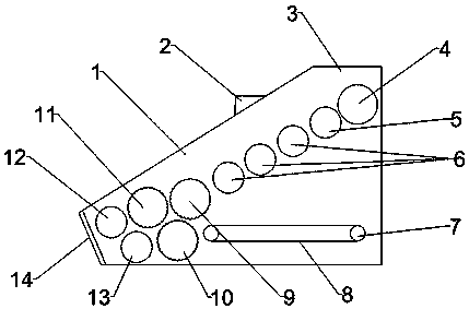 Automatic dough pressing machine