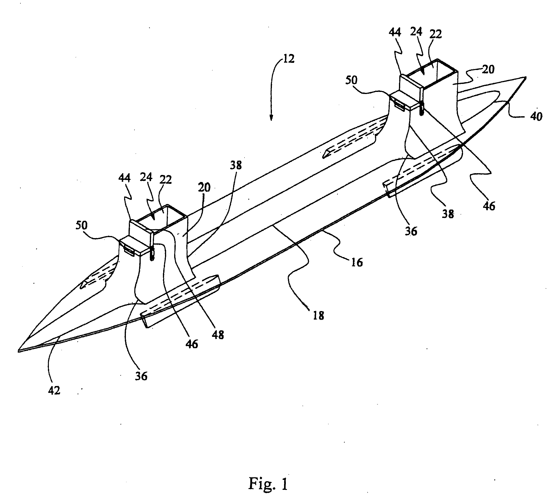 Assembly for Retrofitting Watercraft and Method