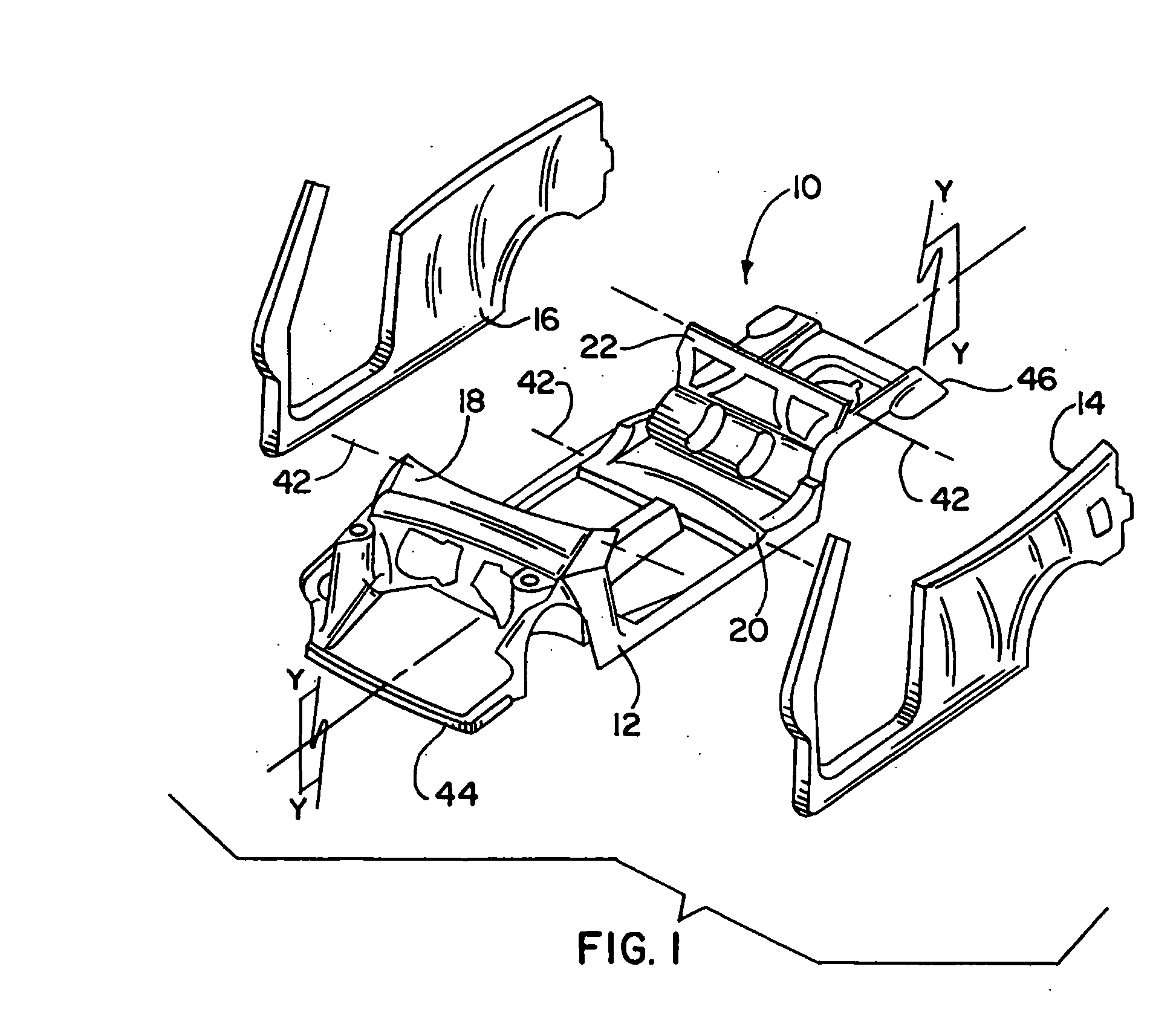 Convertible vehicle uni-body having and internal supplemental support structure