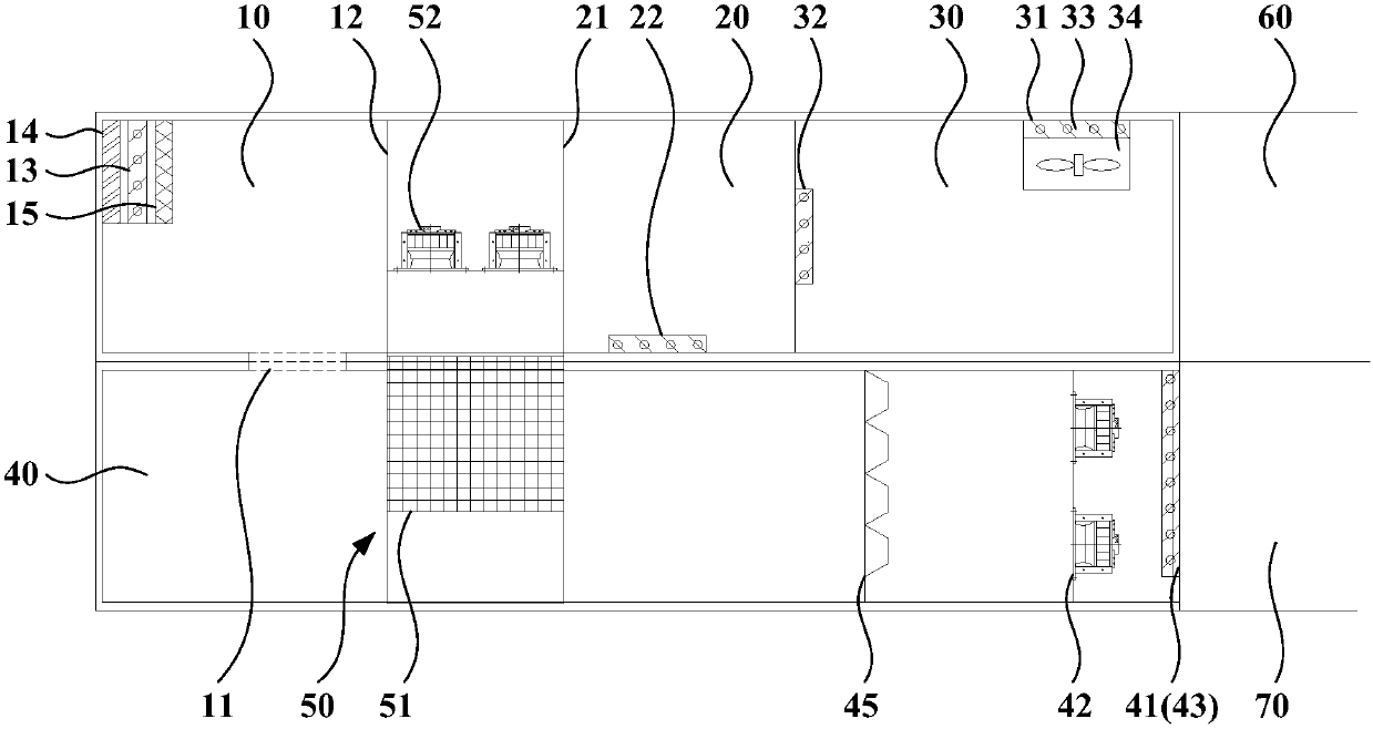 Computer room air conditioner system and computer room refrigerating control method and device