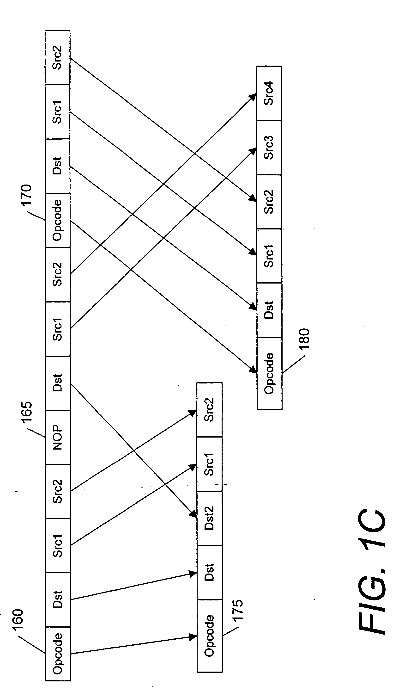 Instruction set extension using operand bearing NOP instructions