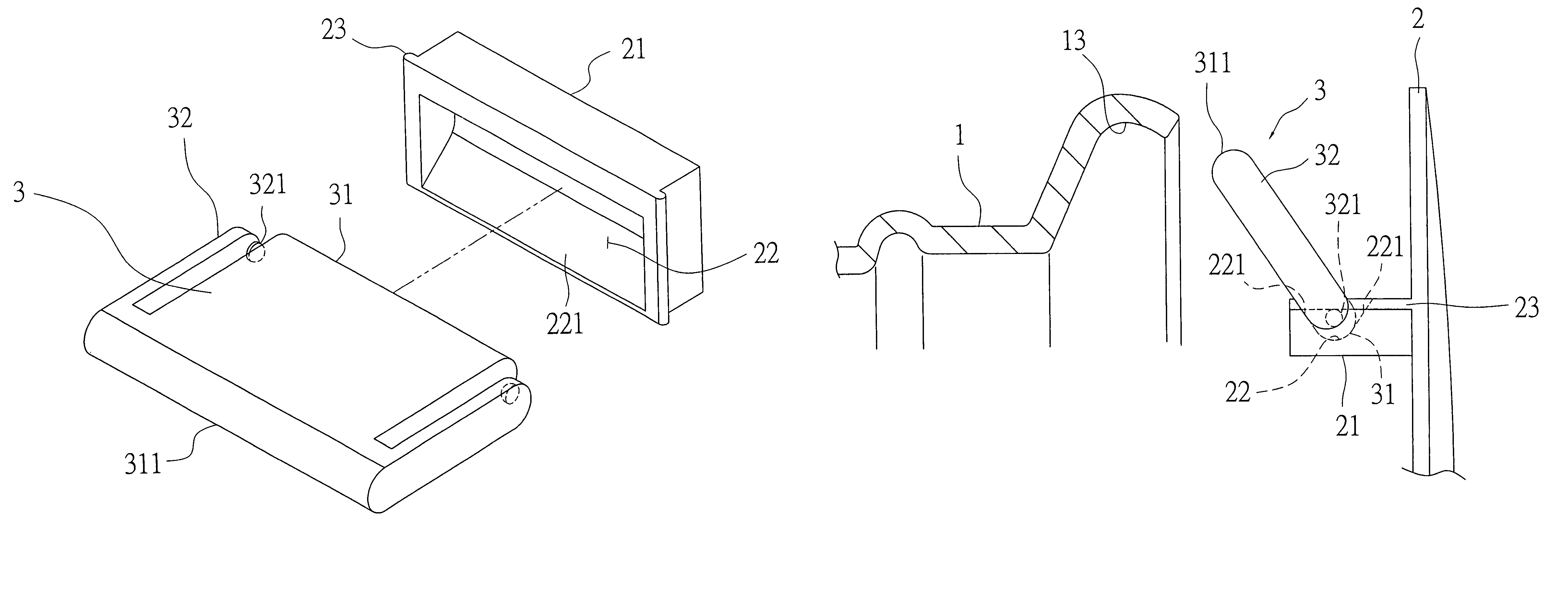 Interlocking method and its structure for wheel-rim cover