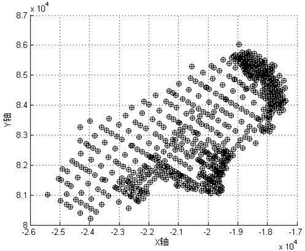 Method of clipping quadrilateral grids of coal seam by triangular grid of open-pit mine stope