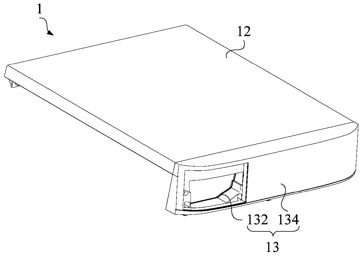 Cover assembly and washing machine