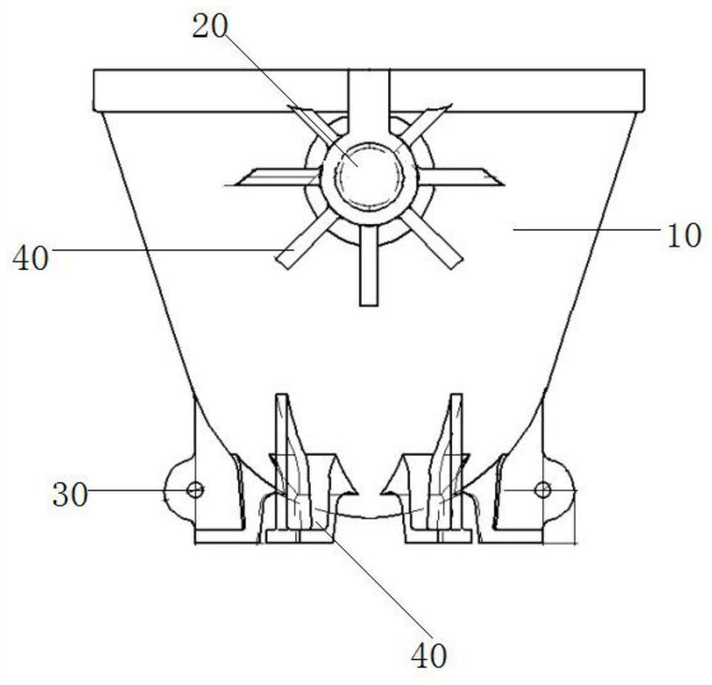 A slag ladle raw material processing method suitable for copper smelting working conditions