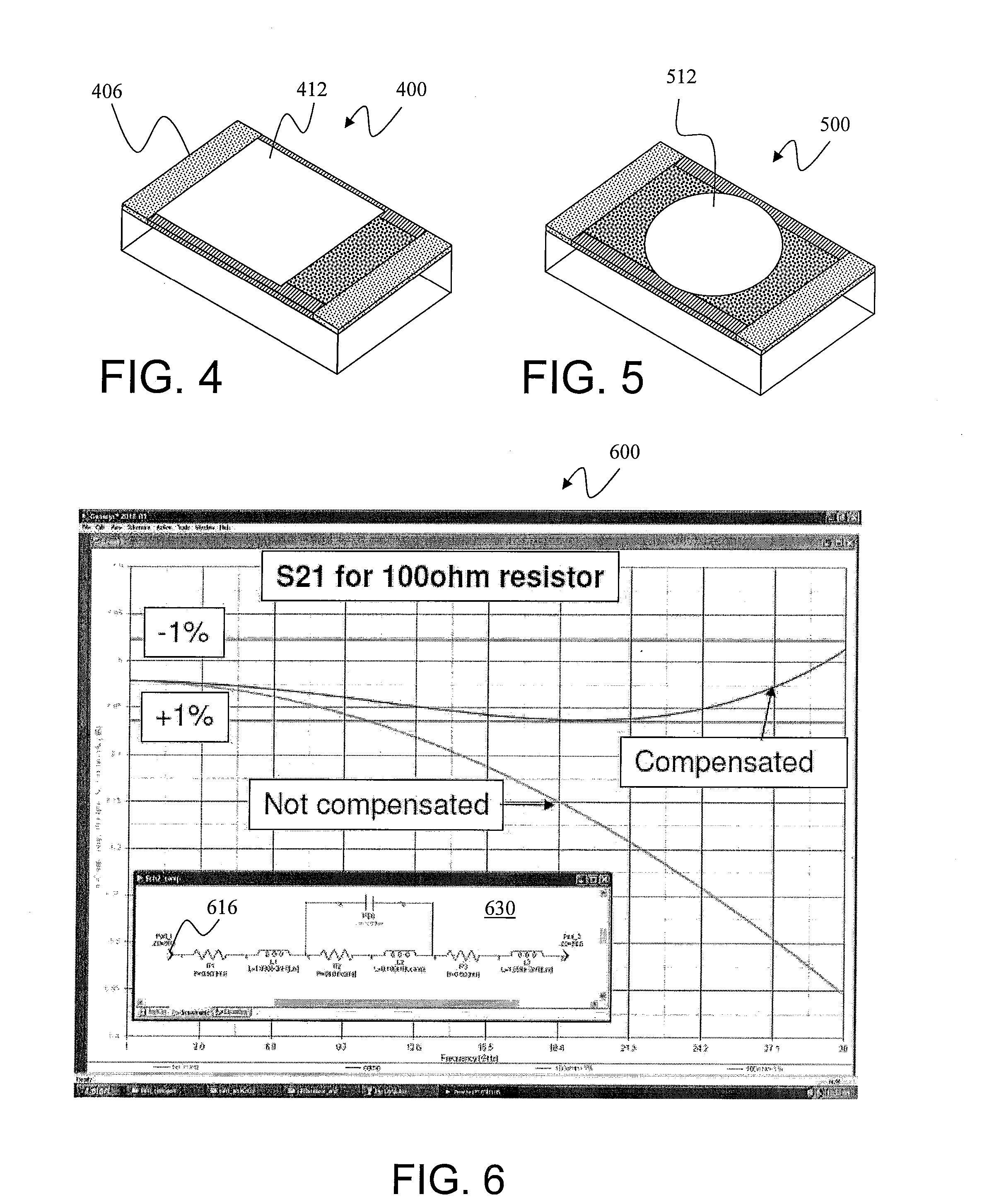 High frequency resistor