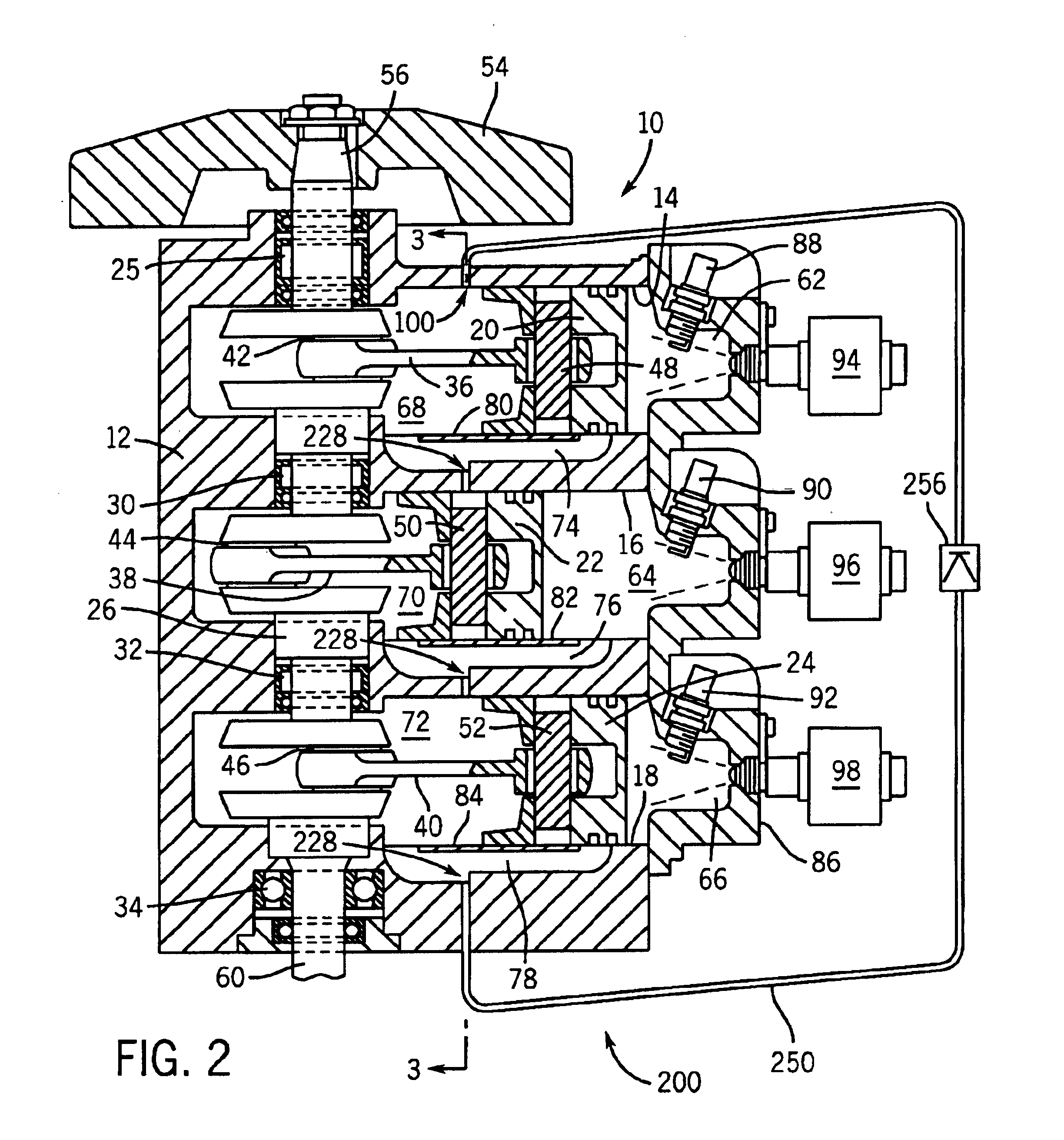 Method and apparatus for inter-cylinder lubrication transfer in a multi-cylinder internal combustion engine