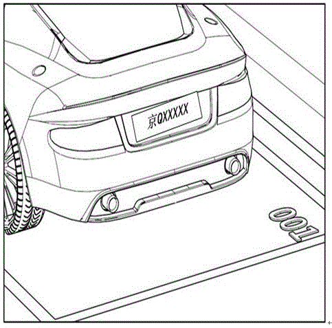 Roadside parking charging and evidence collecting system and realization method