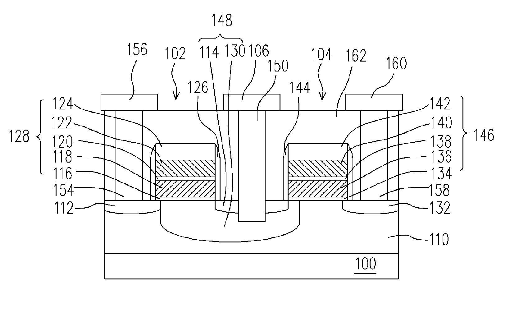 Programmable and erasable digital switch device and fabrication method and operating method thereof