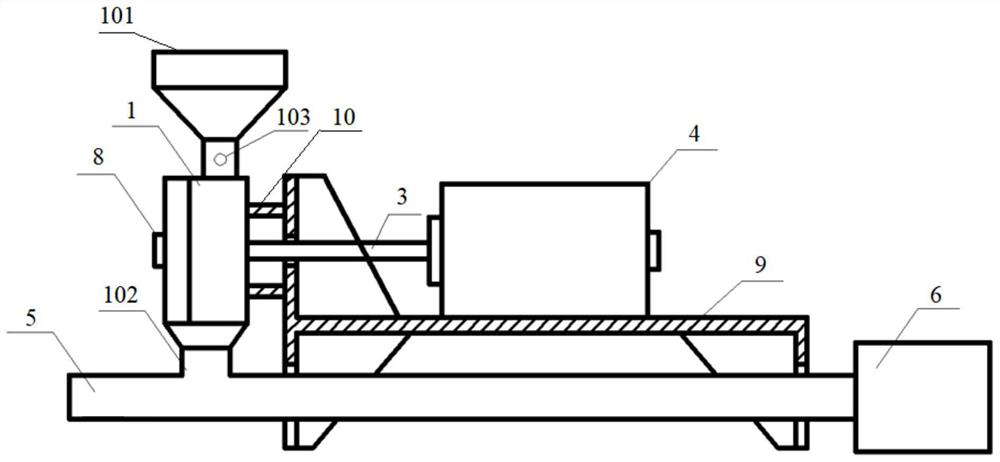 Device and method for preparing ice crystals in normal-temperature environment