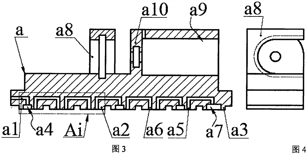 A drug delivery device driven by gas step-by-step compression