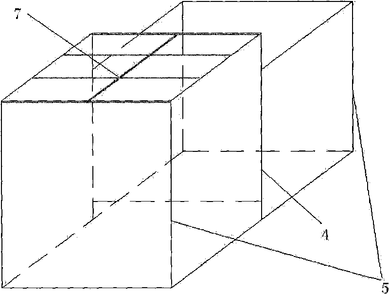 Stepped composite vertical flow artificial wetland sewage treatment device