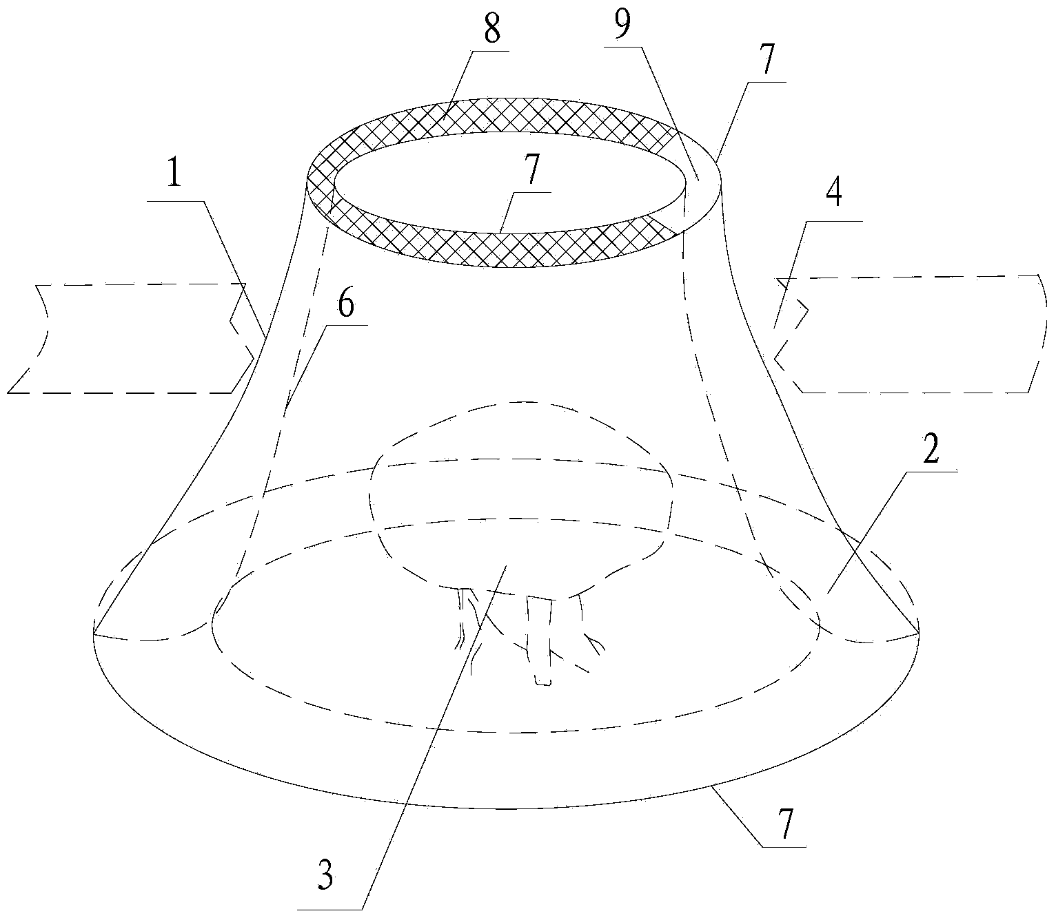 Protective cooling device for kidney surgery