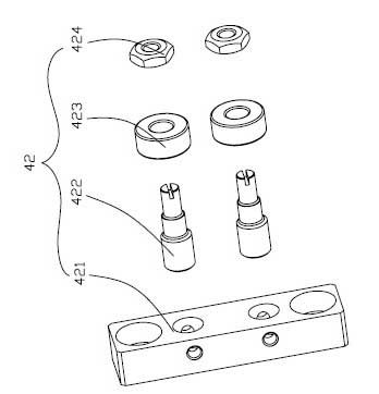 Chip peeling device