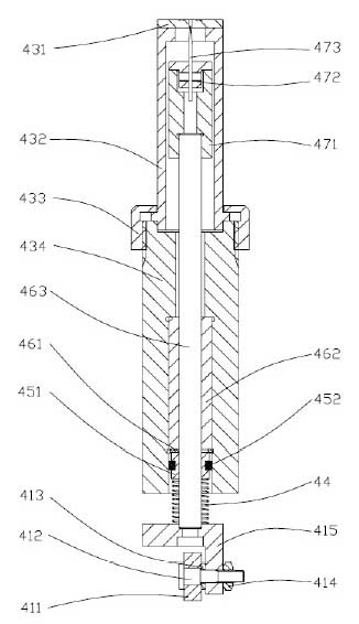 Chip peeling device