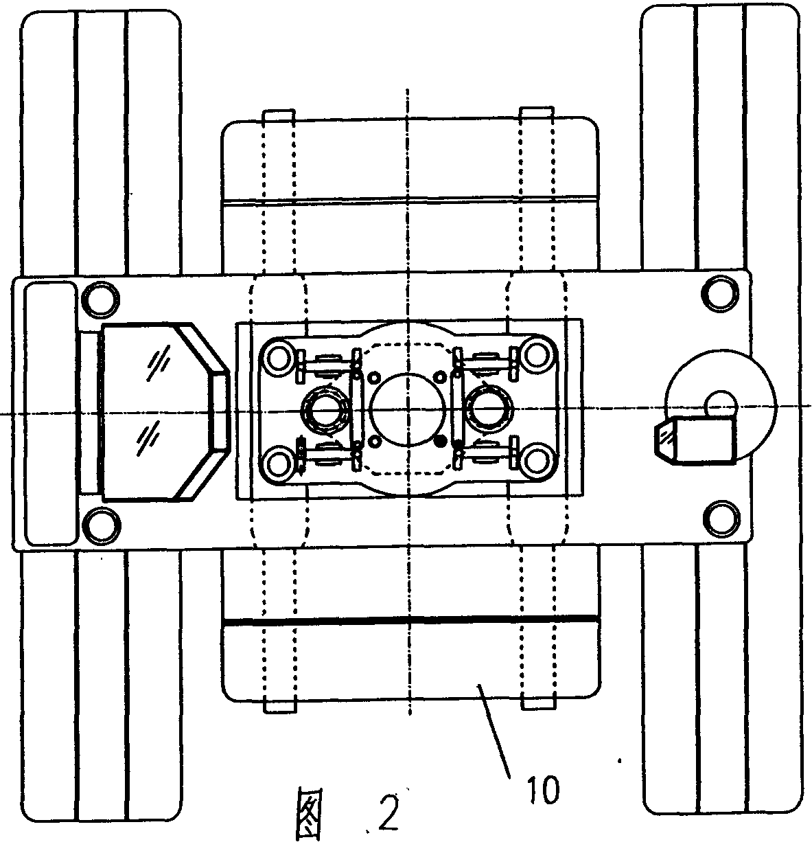 Tandem type pile pressing machine and construction process thereof