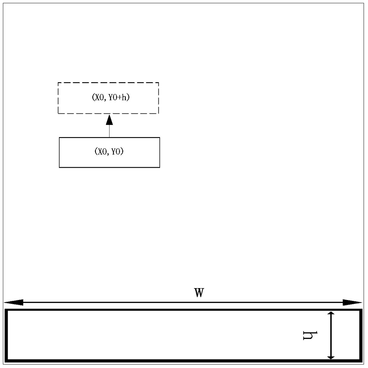 A method and system for operating an intelligent terminal touch screen failure area