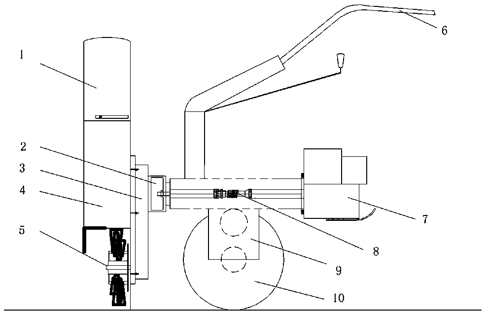 Wheeled gutter cleaner and method of use thereof