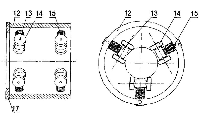 Robot walking outside pipeline