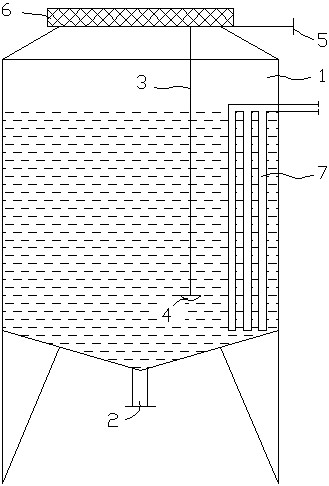 Method for producing rose vinegar by pneumatic stirring method