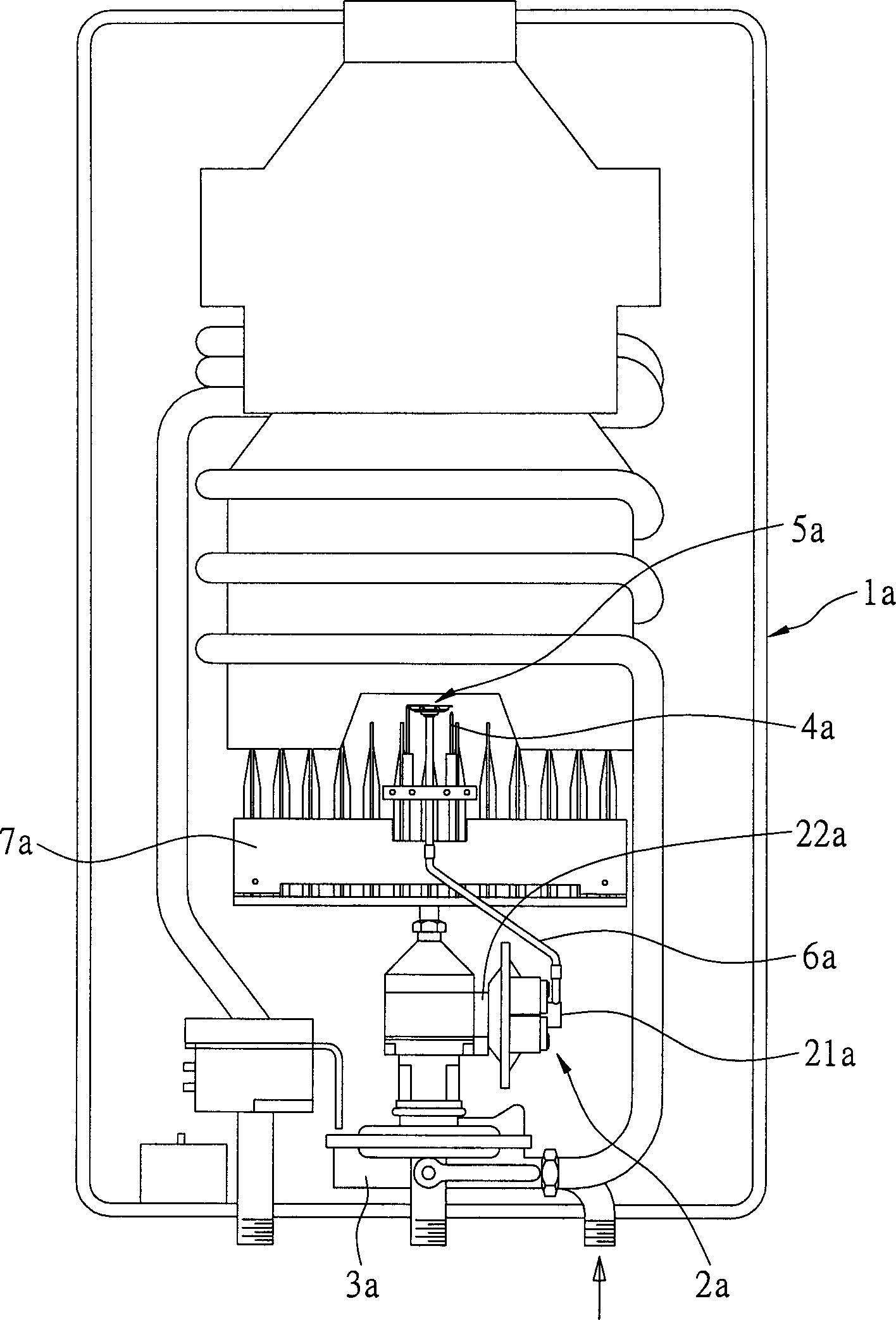 Water heater with anoxybiotic state testing function and testing method thereof