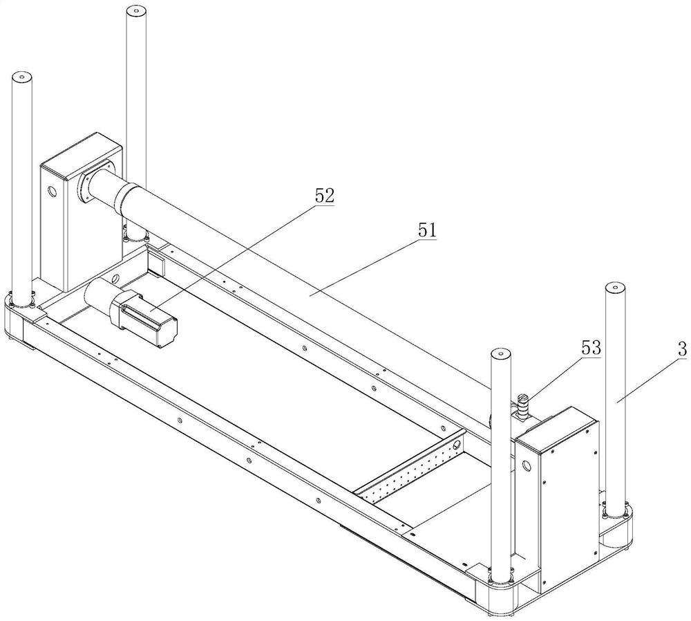 Rolling and swinging all-in-one machine for circular knitting machine set and control method thereof