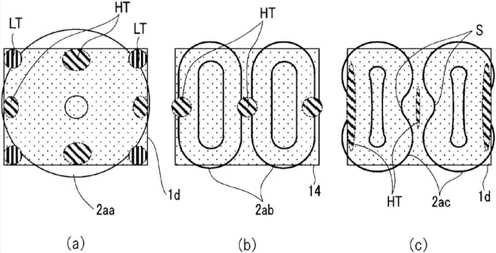 Heating and cooling device