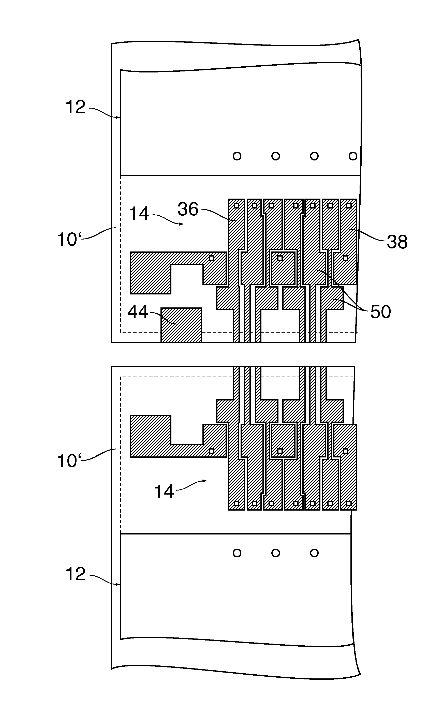 Substrate plate for MEMS devices