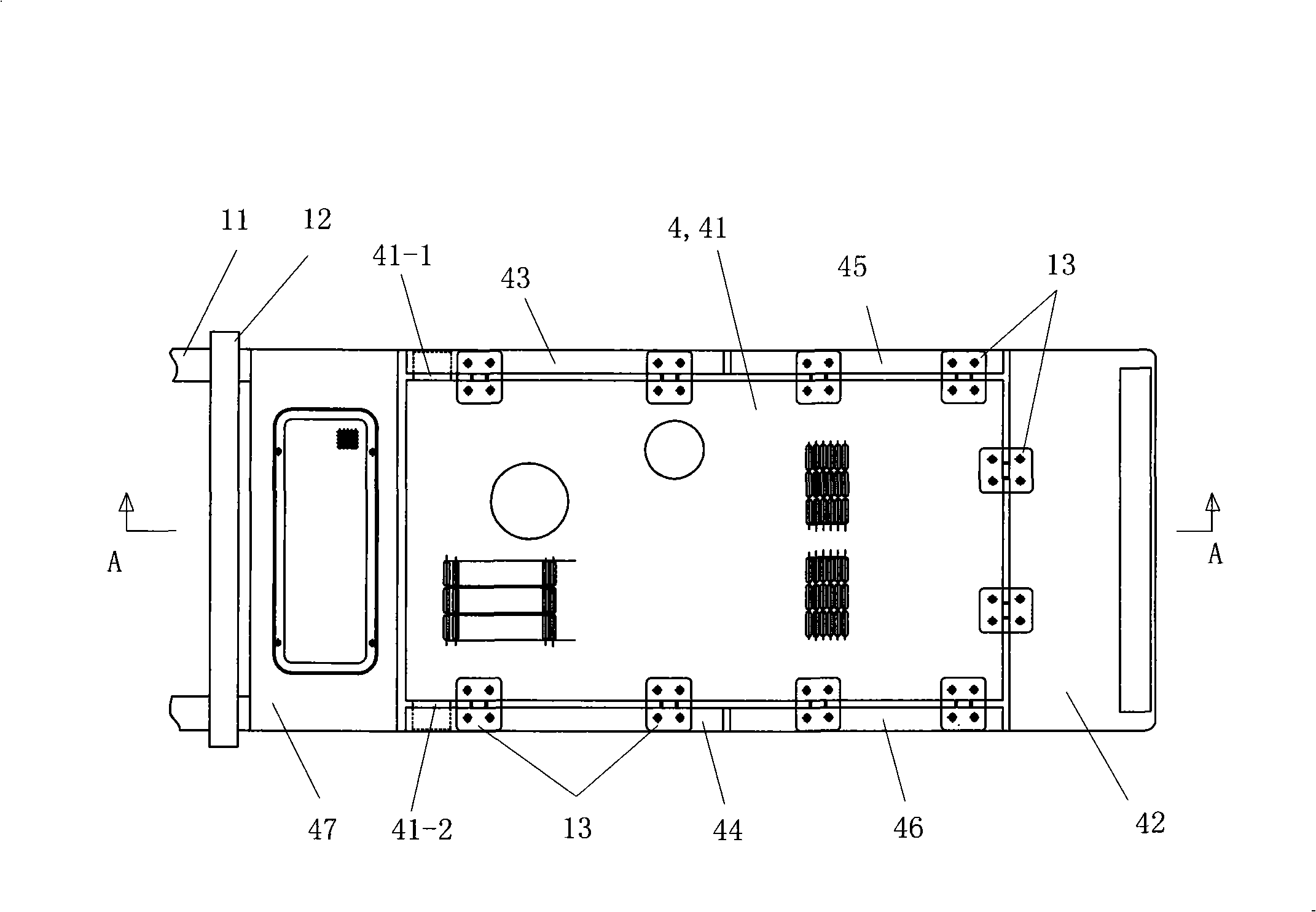 Cooling apparatus of scrapers