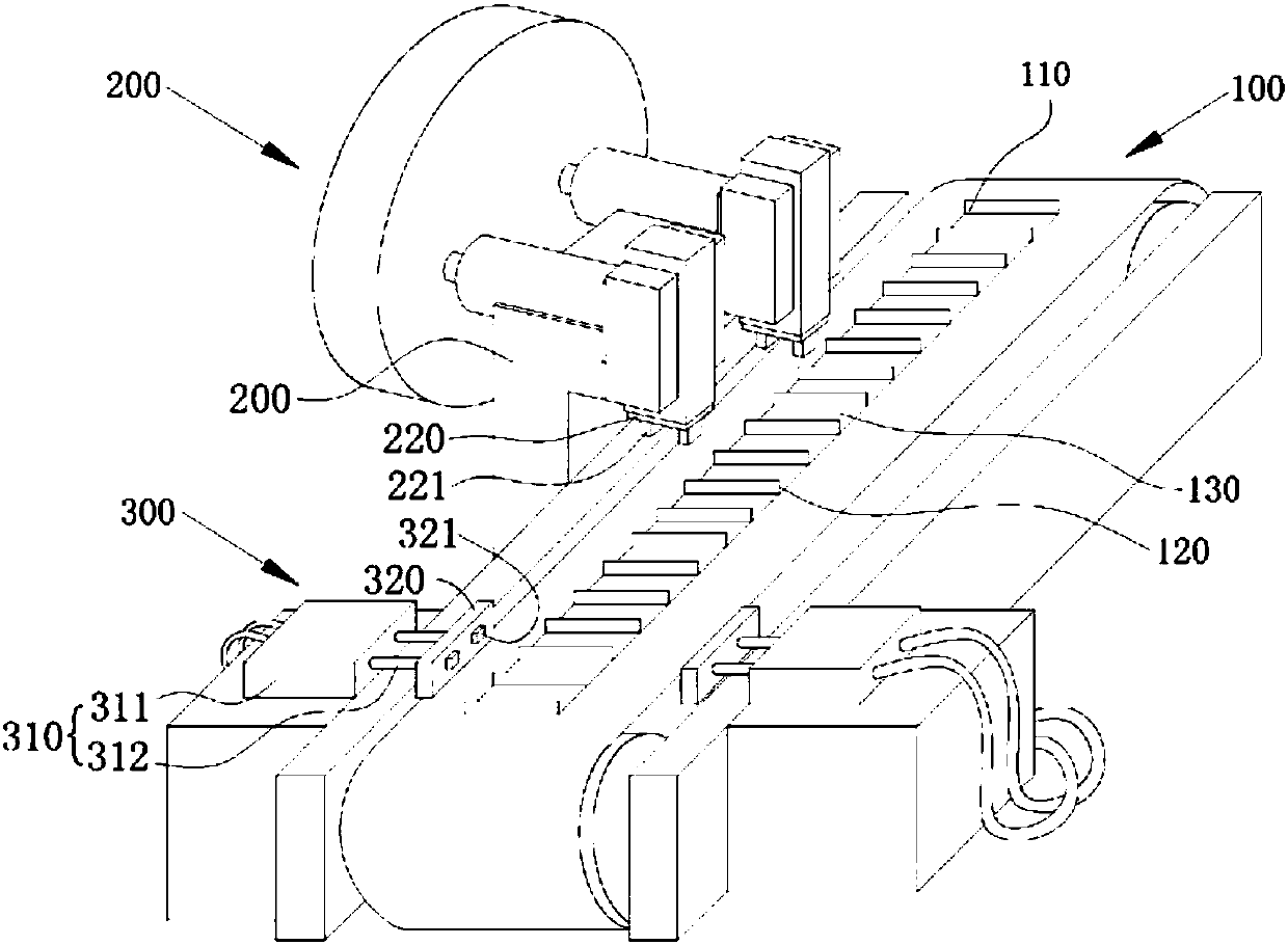 Pin pressing device