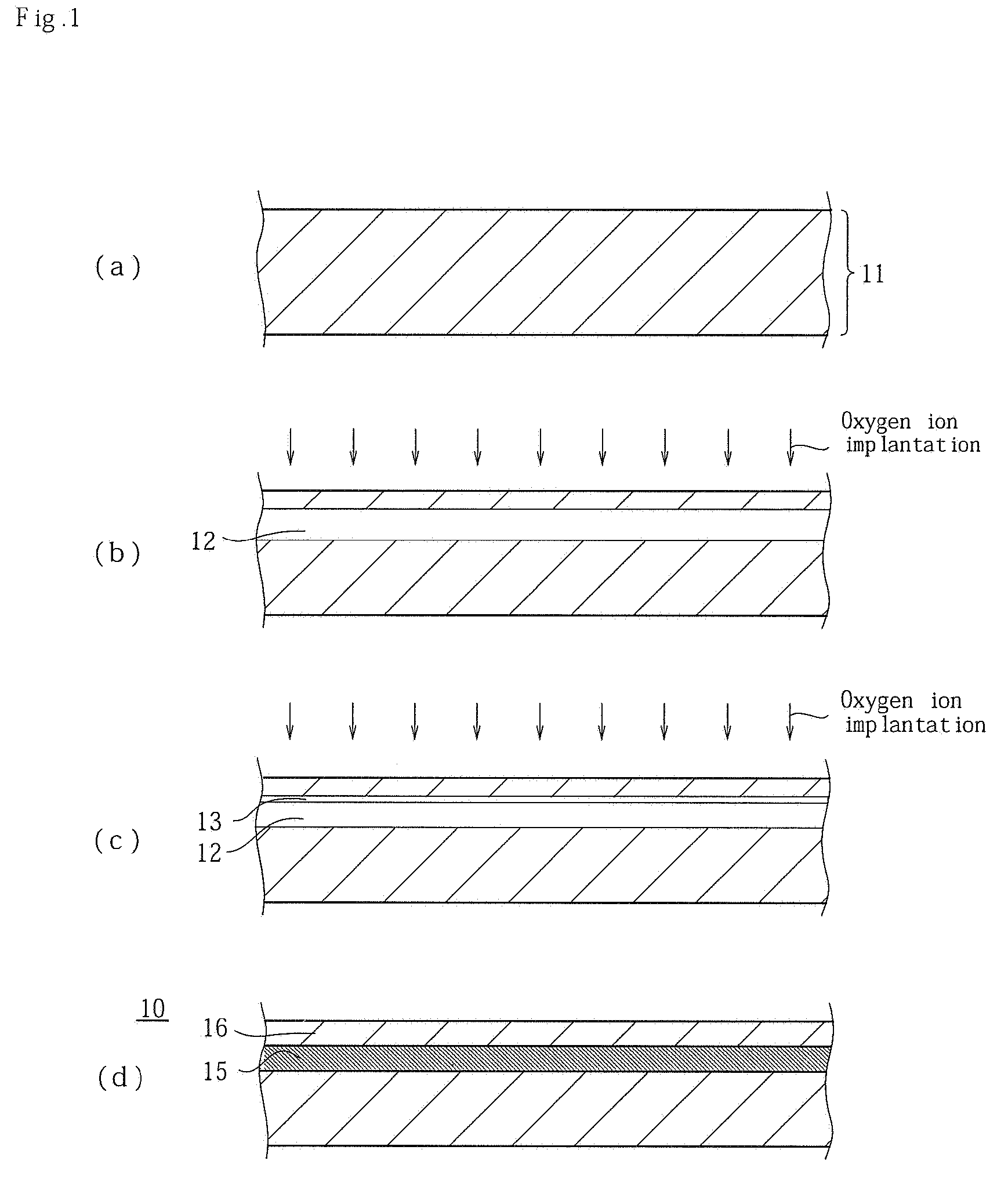 Method for Manufacturing Simox Wafer