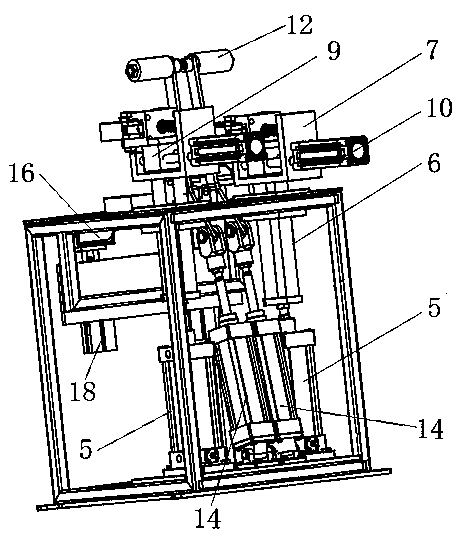 Full-function and automatic last removing machine