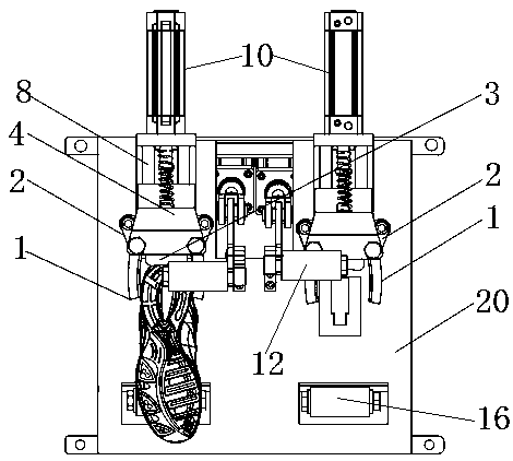 Full-function and automatic last removing machine