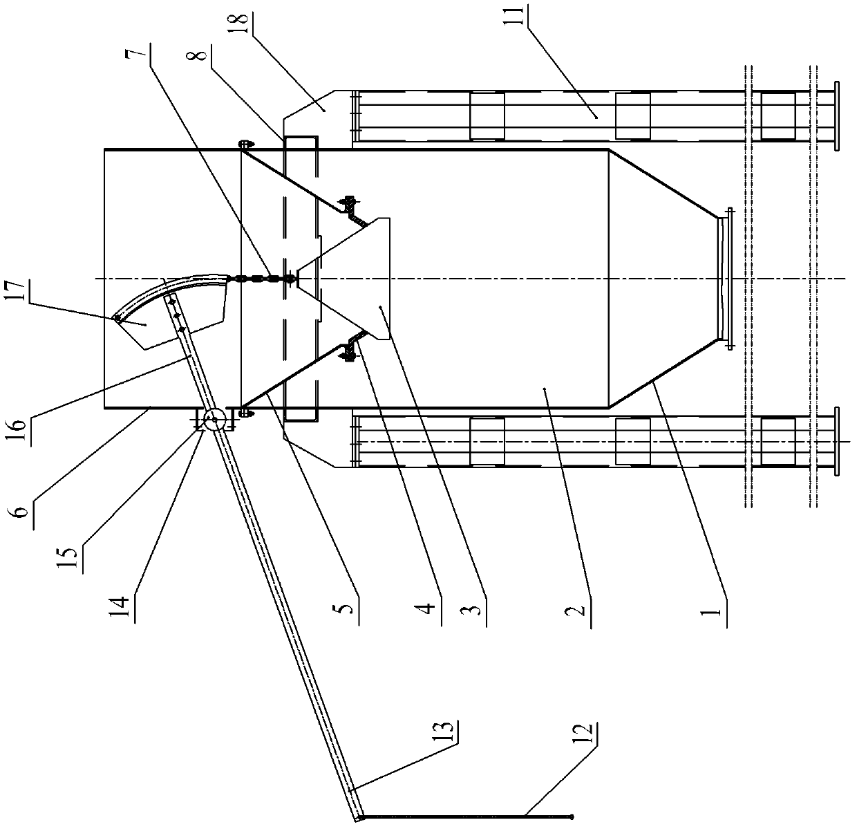 Feeding equipment of biomass gasification furnace