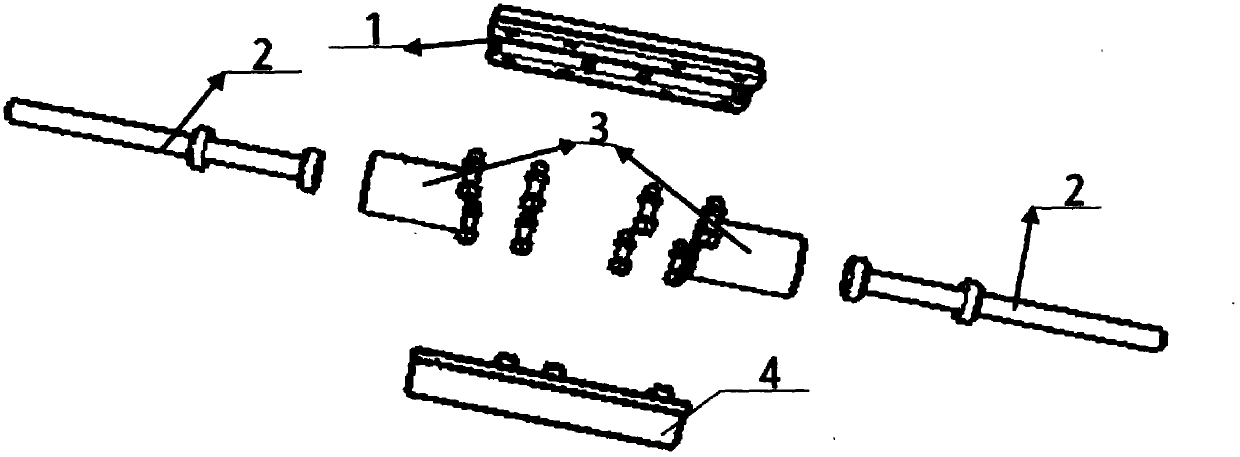 Drum type metal rubber shear friction damper