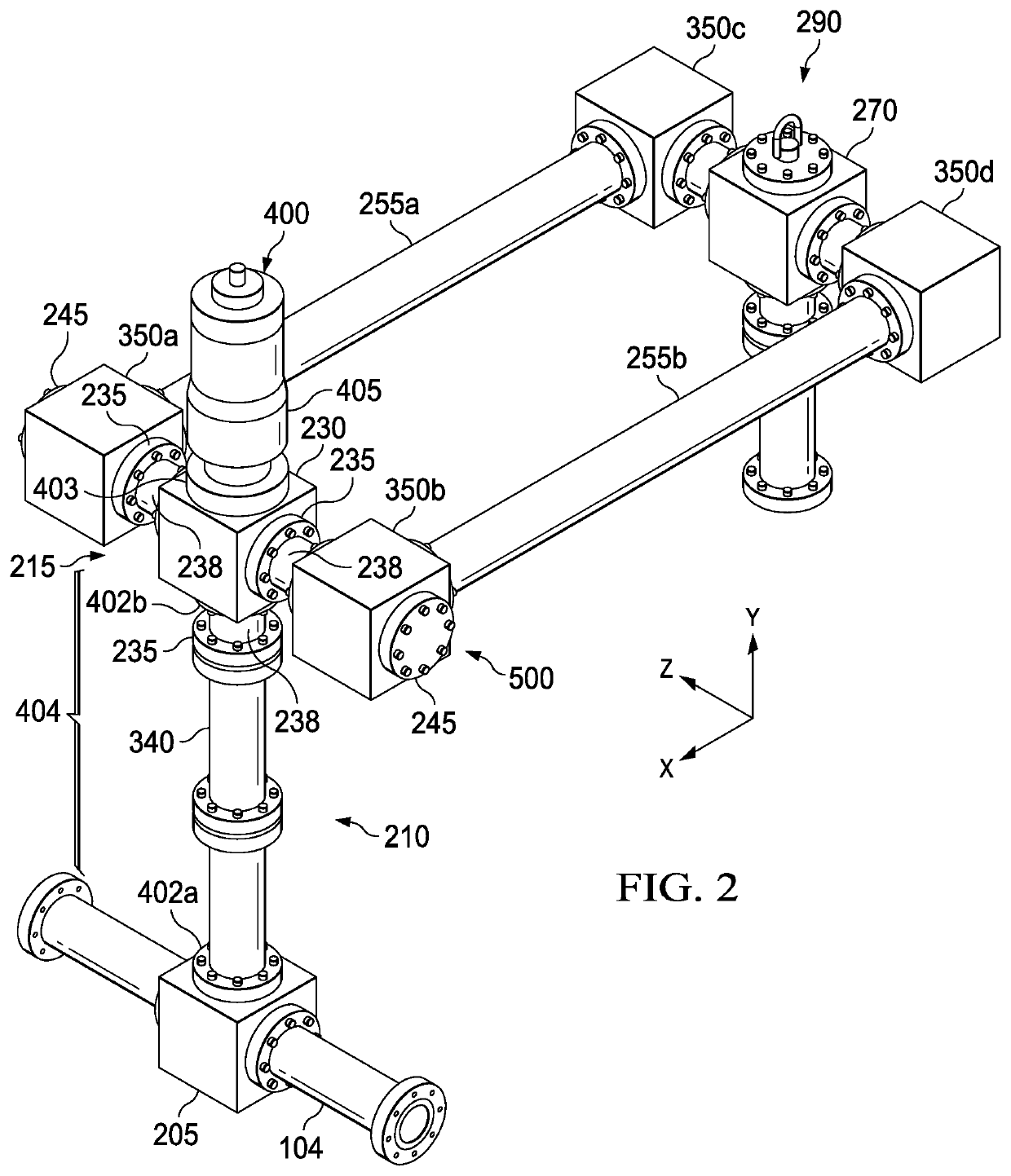 Frac manifold and connector