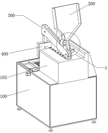 Positive and negative electrode arrangement device for assembling lithium battery