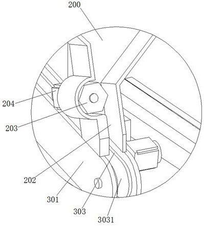 Positive and negative electrode arrangement device for assembling lithium battery